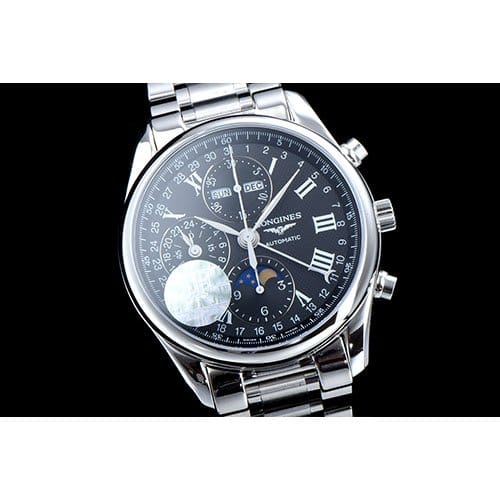 LONGINES 론진 마스터 컬렉션 문페이즈 크로노그라프-5 L2.773.4.51.6