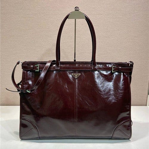 PRADA 프라다 가죽 라지 토트백 2VG128